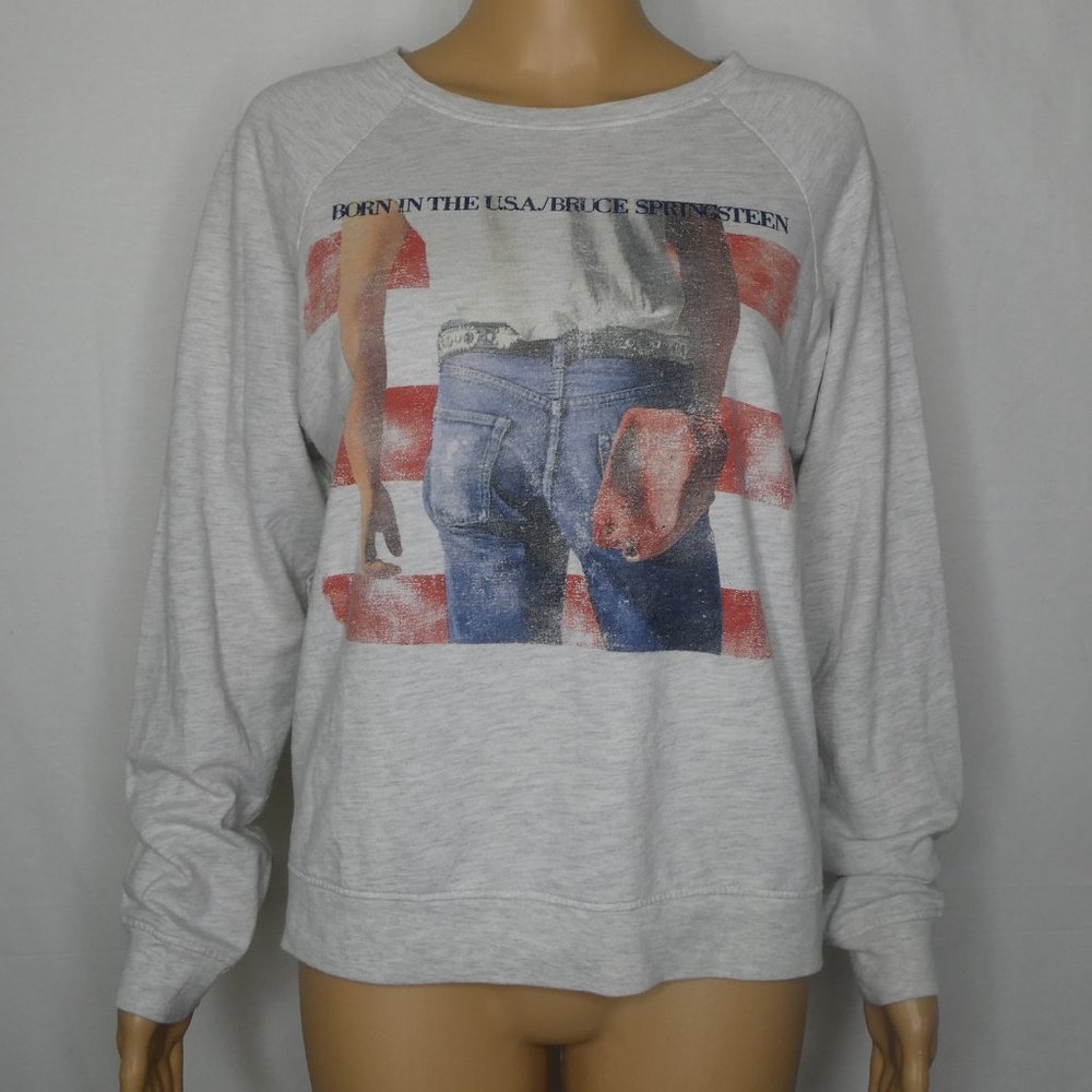 Bruce Springsteen Born in the USA Sweatshirt Band
